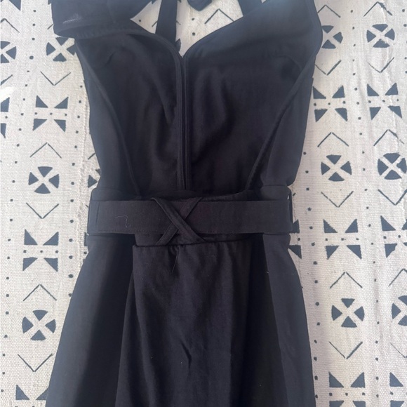 FP Beach Black Halter Dress - Picture 4 of 5
